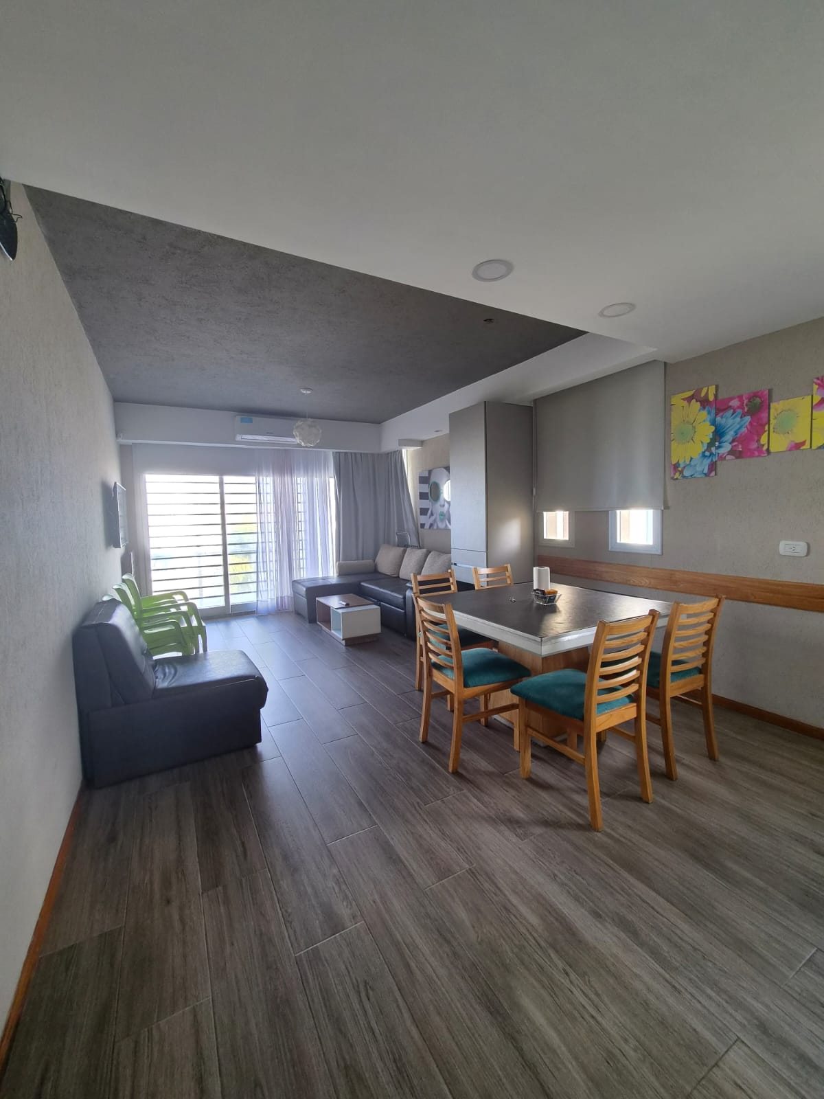 Living comedor del departamento dos ambientes