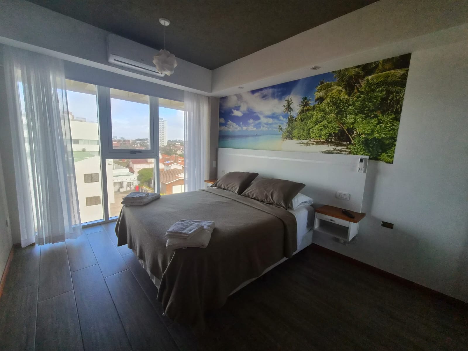 Dormitorio matrimonial del dos ambientes familiar
